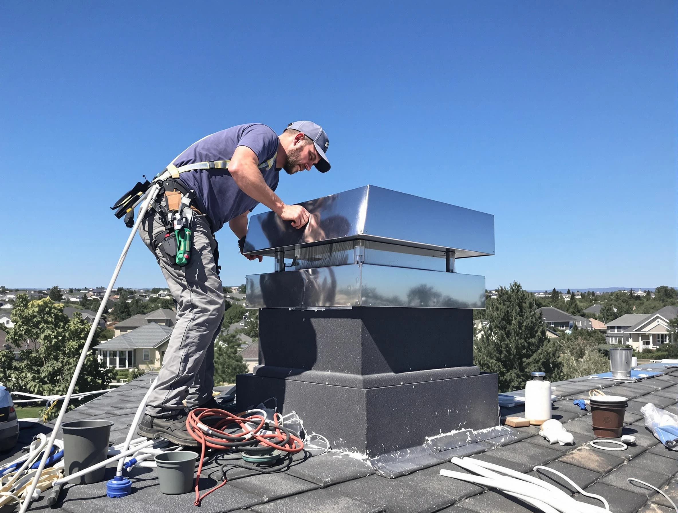Chimney Cap Services service in Short Pump, VA