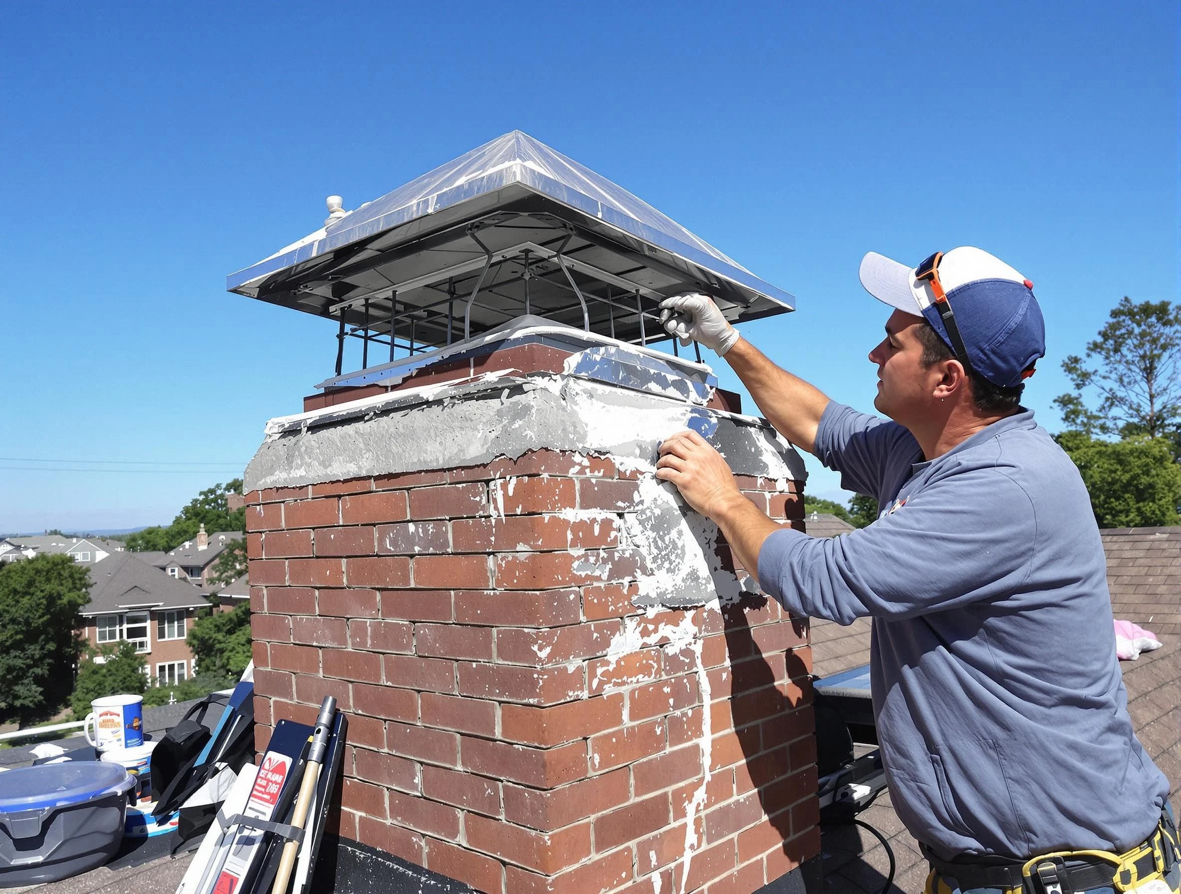 Chimney Crown Services service in Short Pump, VA